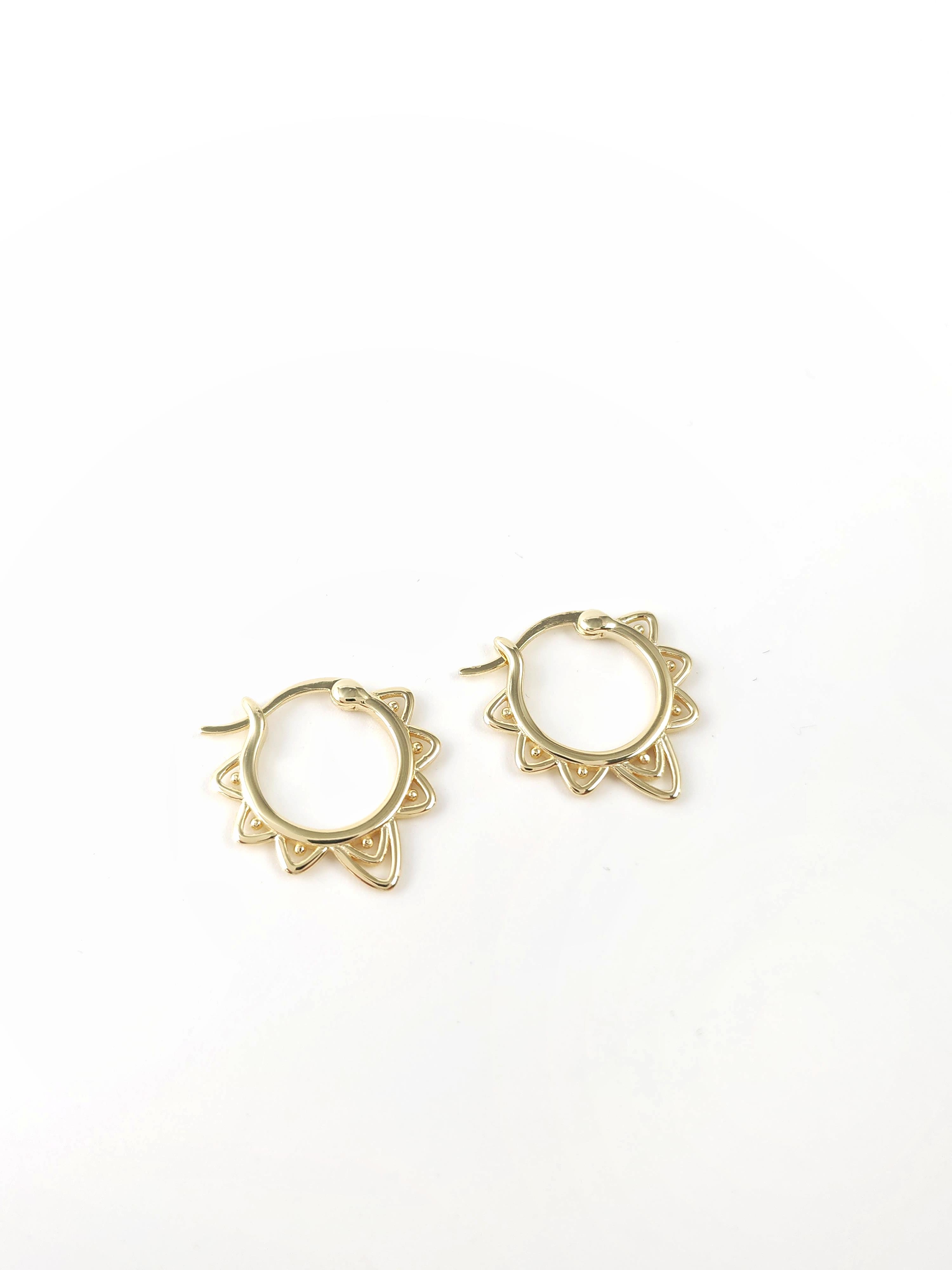 İtalyan Halka Küpe