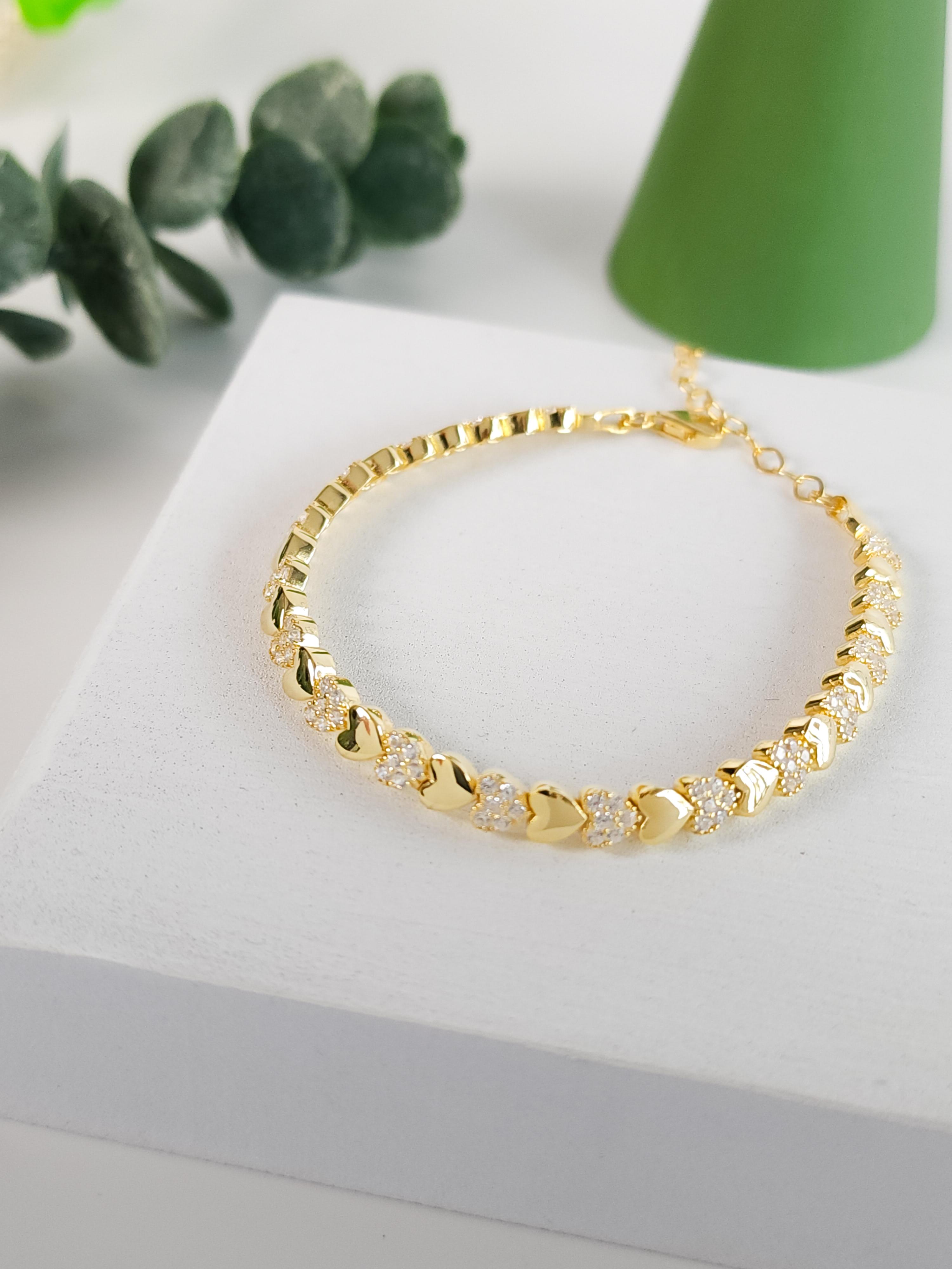 İtalyan Kalp Bileklik