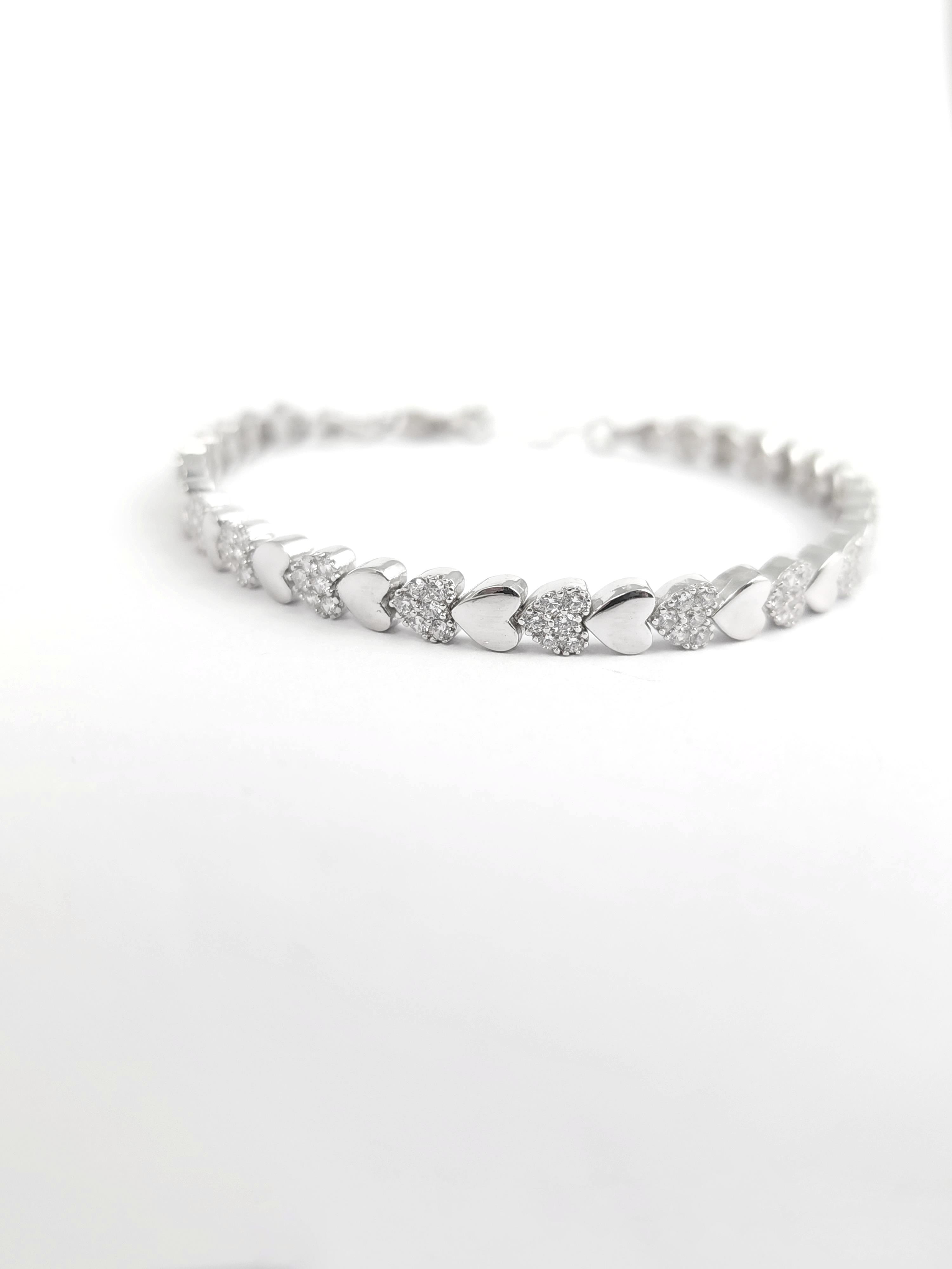 İtalyan Kalp Bileklik