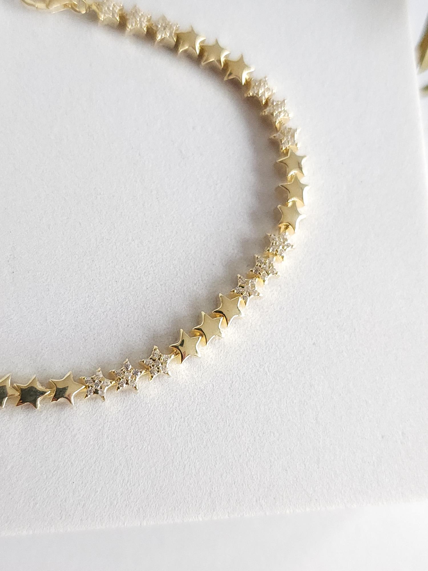 İtalyan Yıldız Bileklik