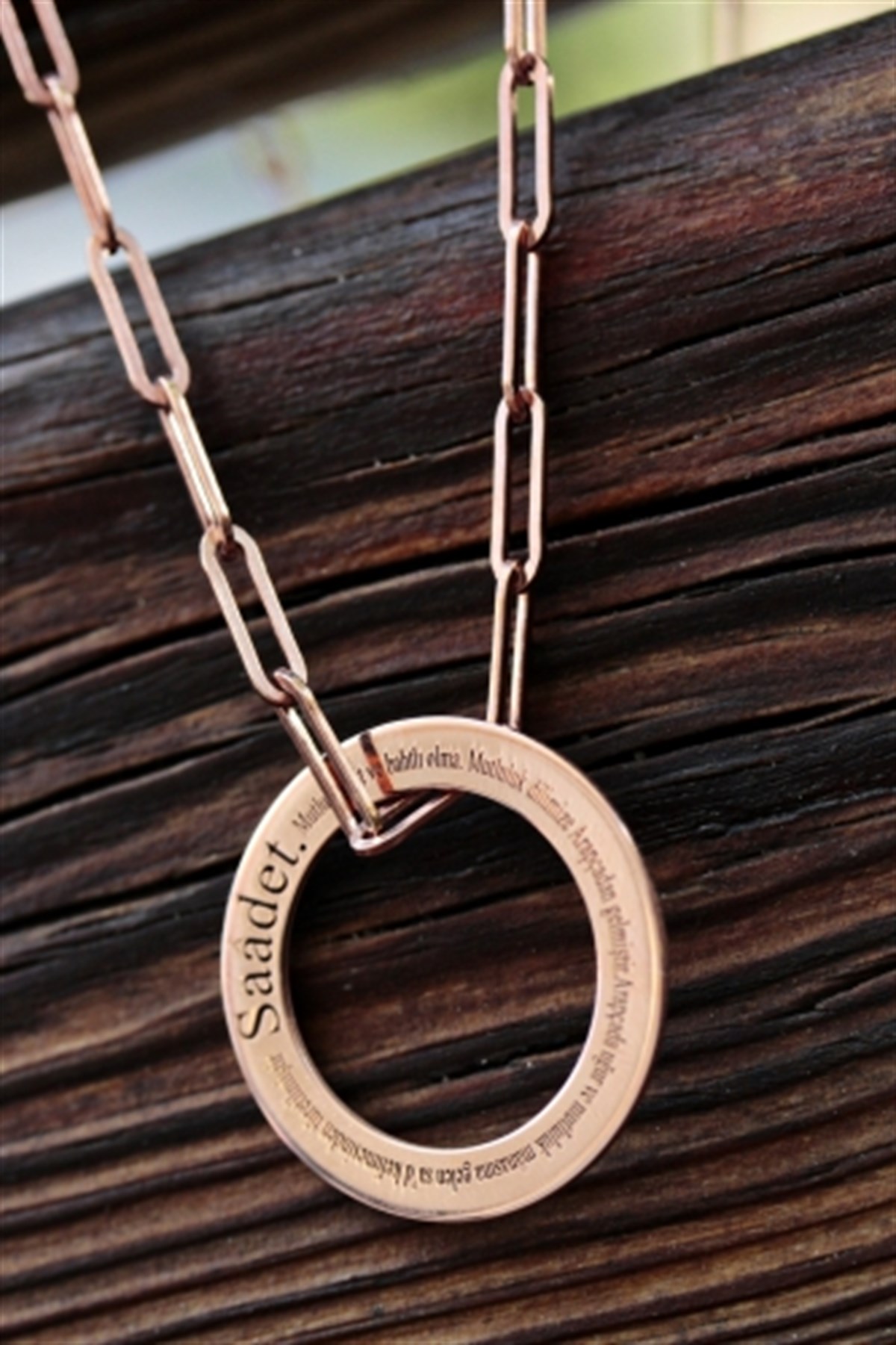 İtalyan Zincir ( 60cm ) Saadet Kolye