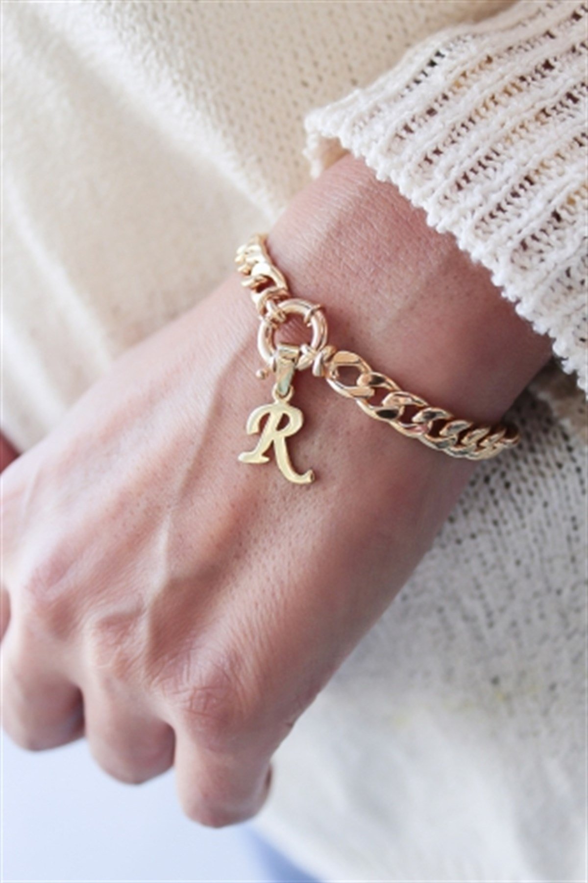 İtalyan Zincir Harf Bileklik