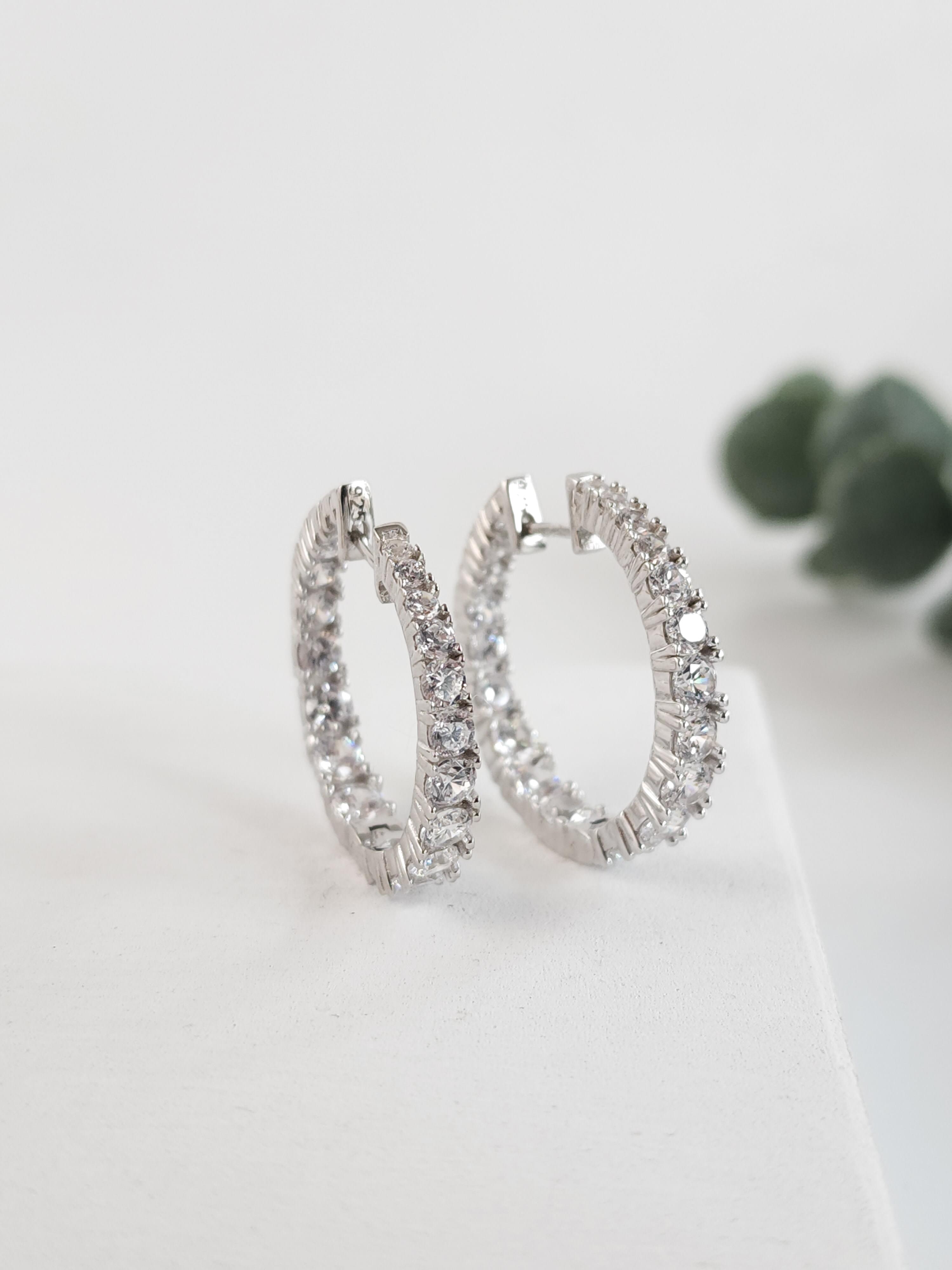 İtalyan Zircon Tasarım Küpe