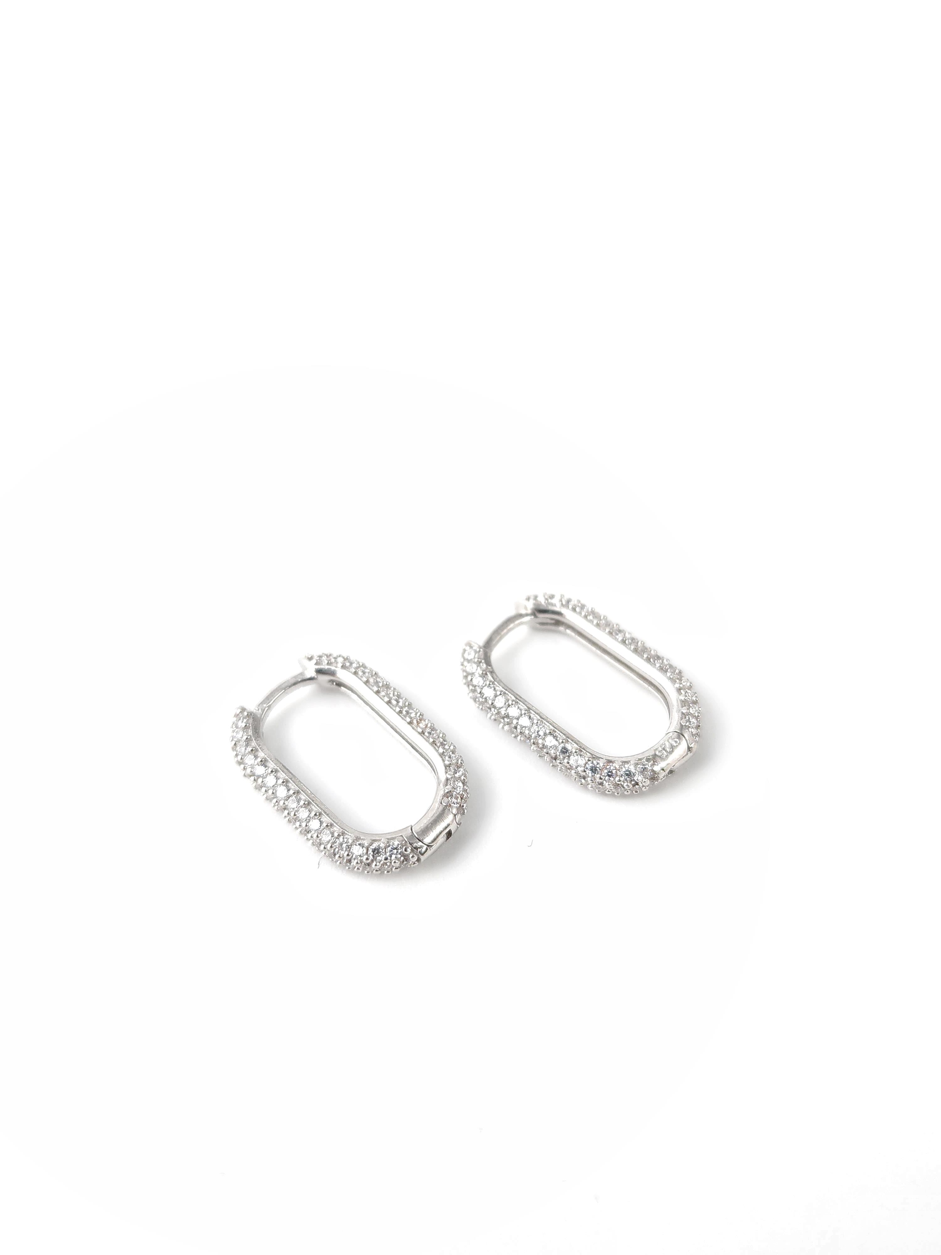 İtalyan Zirkon Halka Küpe