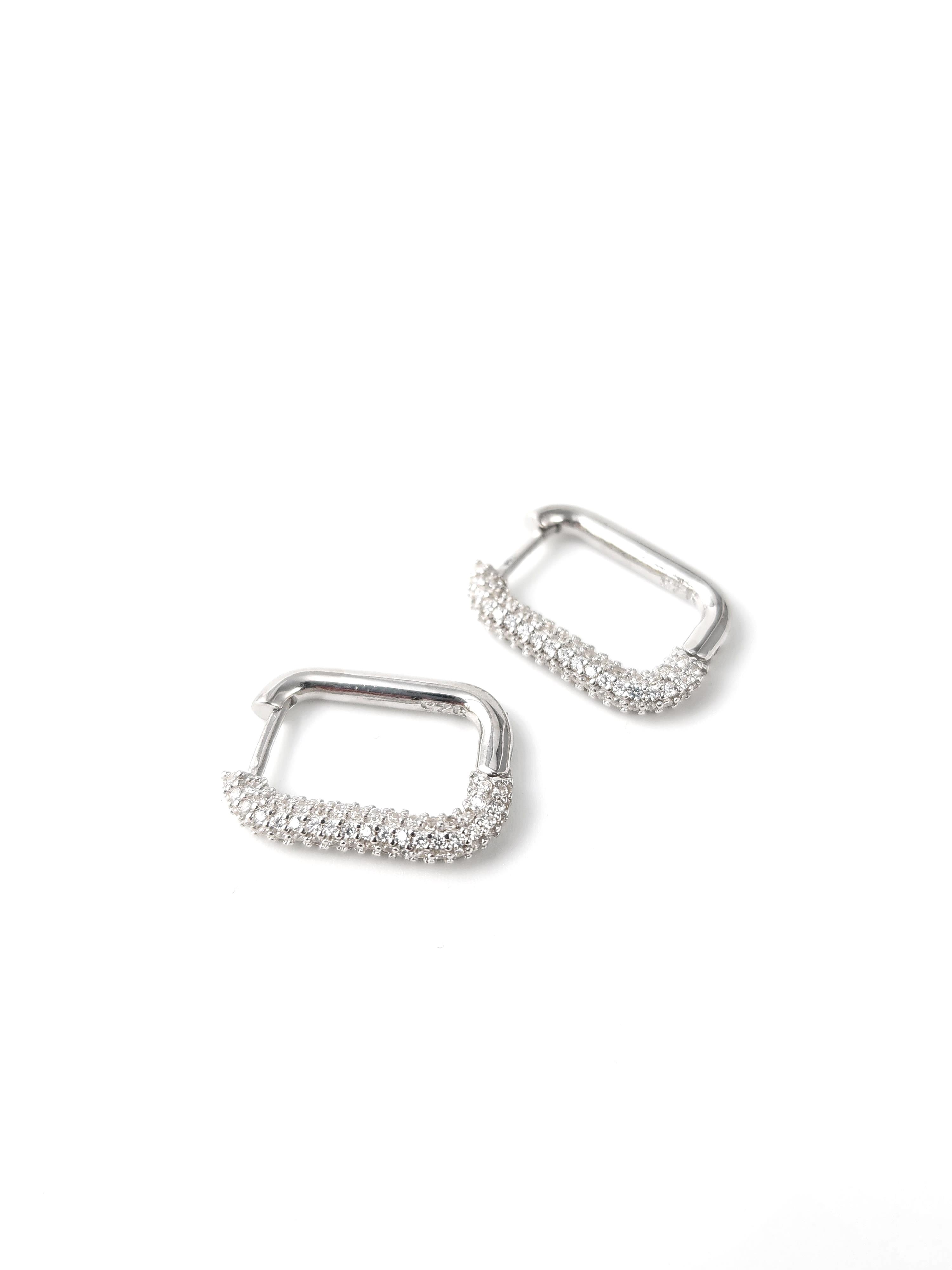 İtalyan Zirkon Halka Küpe