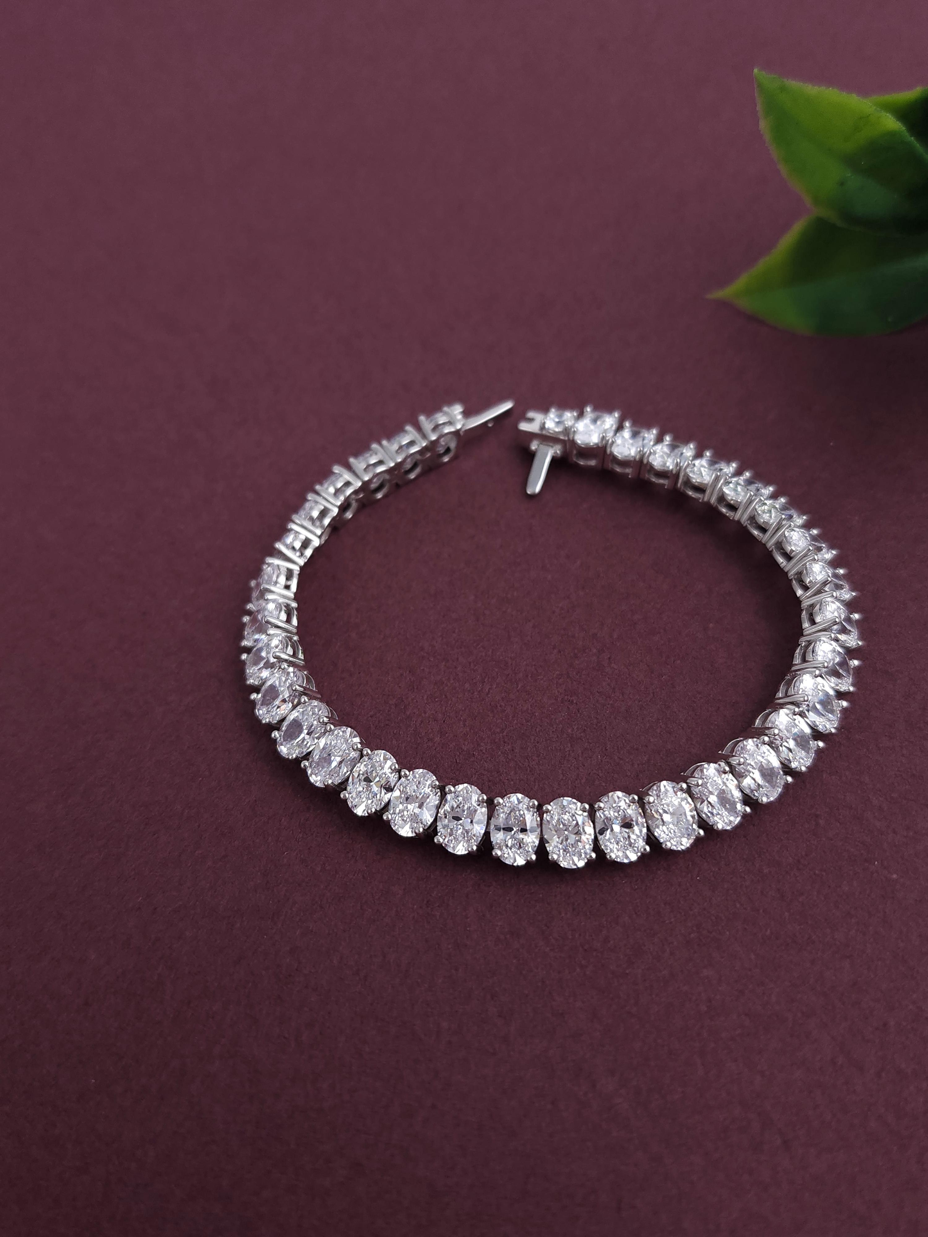 İtalyan Zirkon Tasarım Bileklik