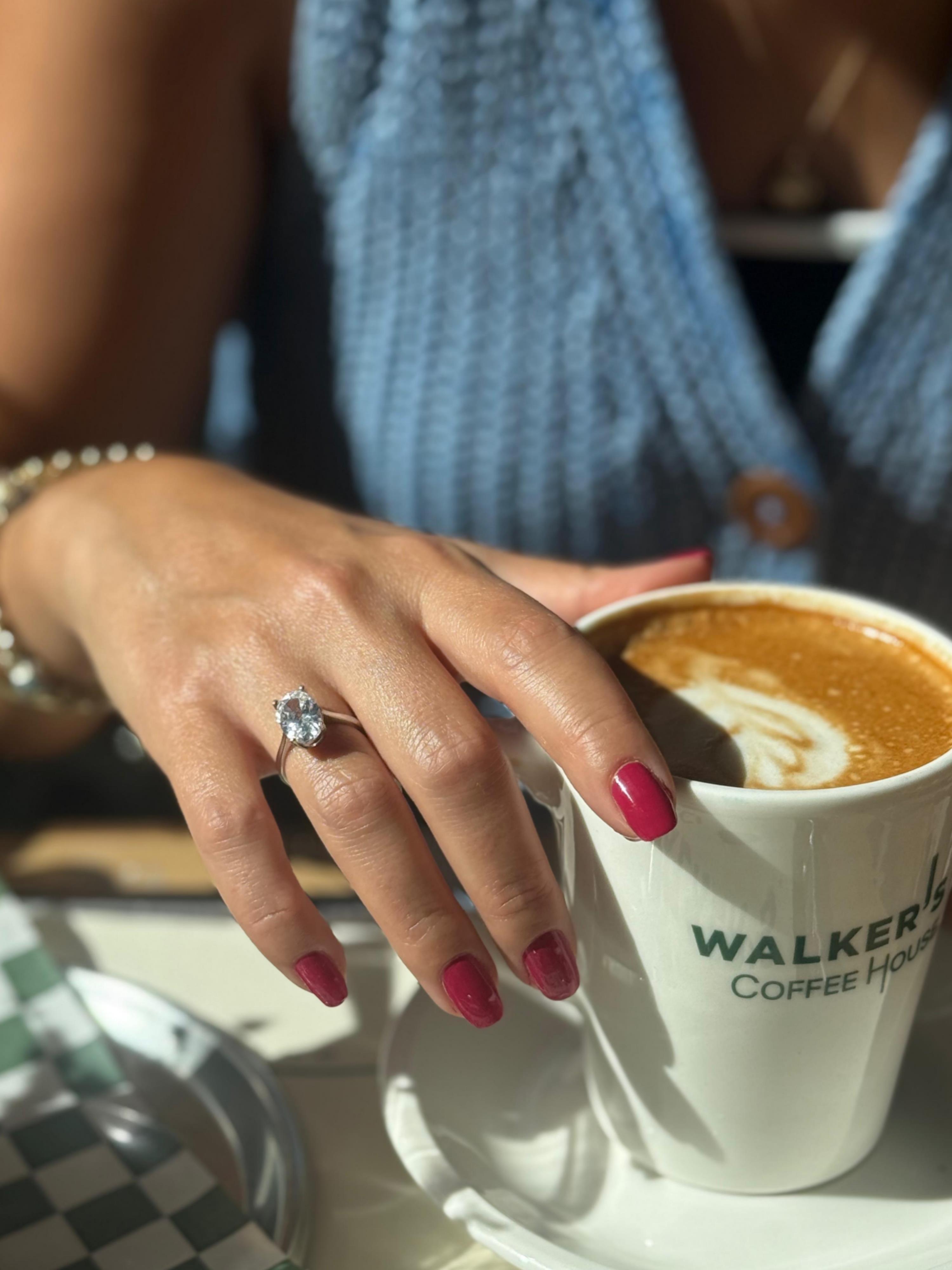 İtalyan Zirkon Tektaş Yüzük