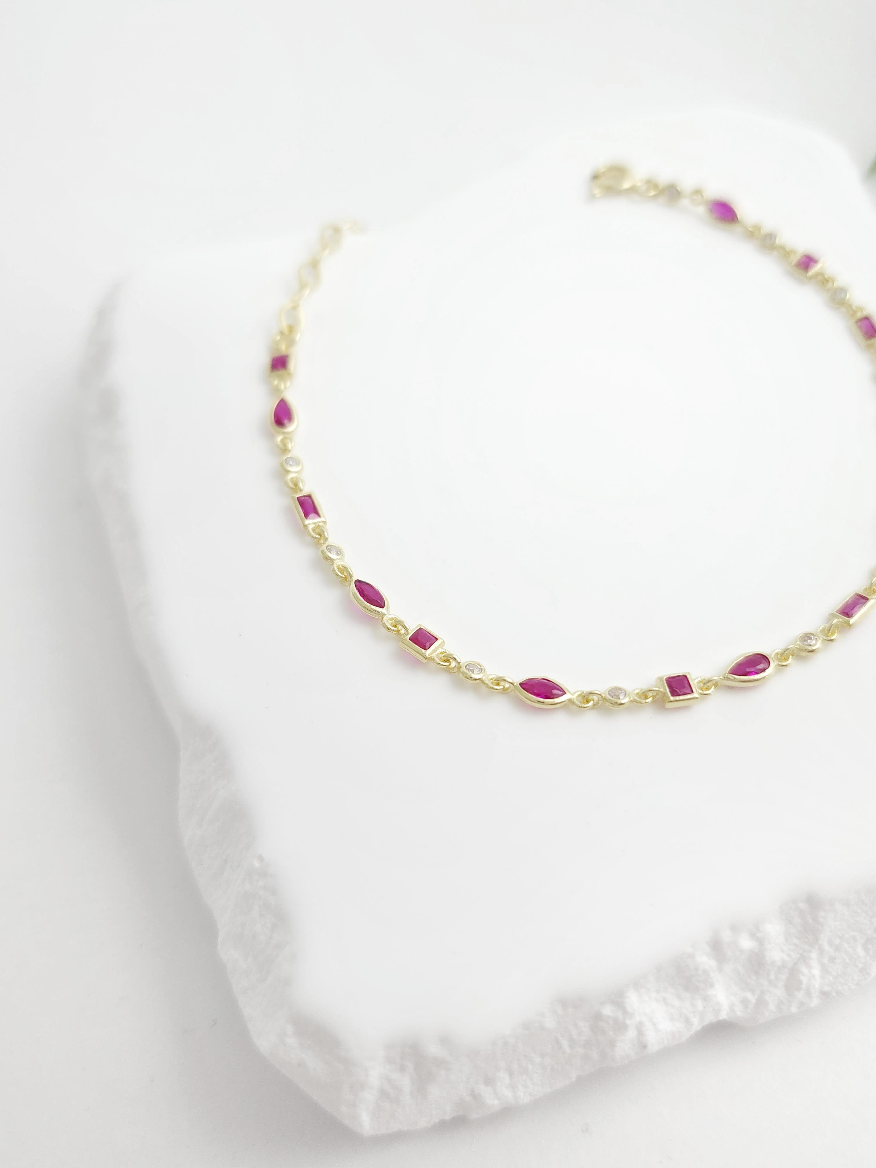 Minimal Doğal Taş 2 Bileklik