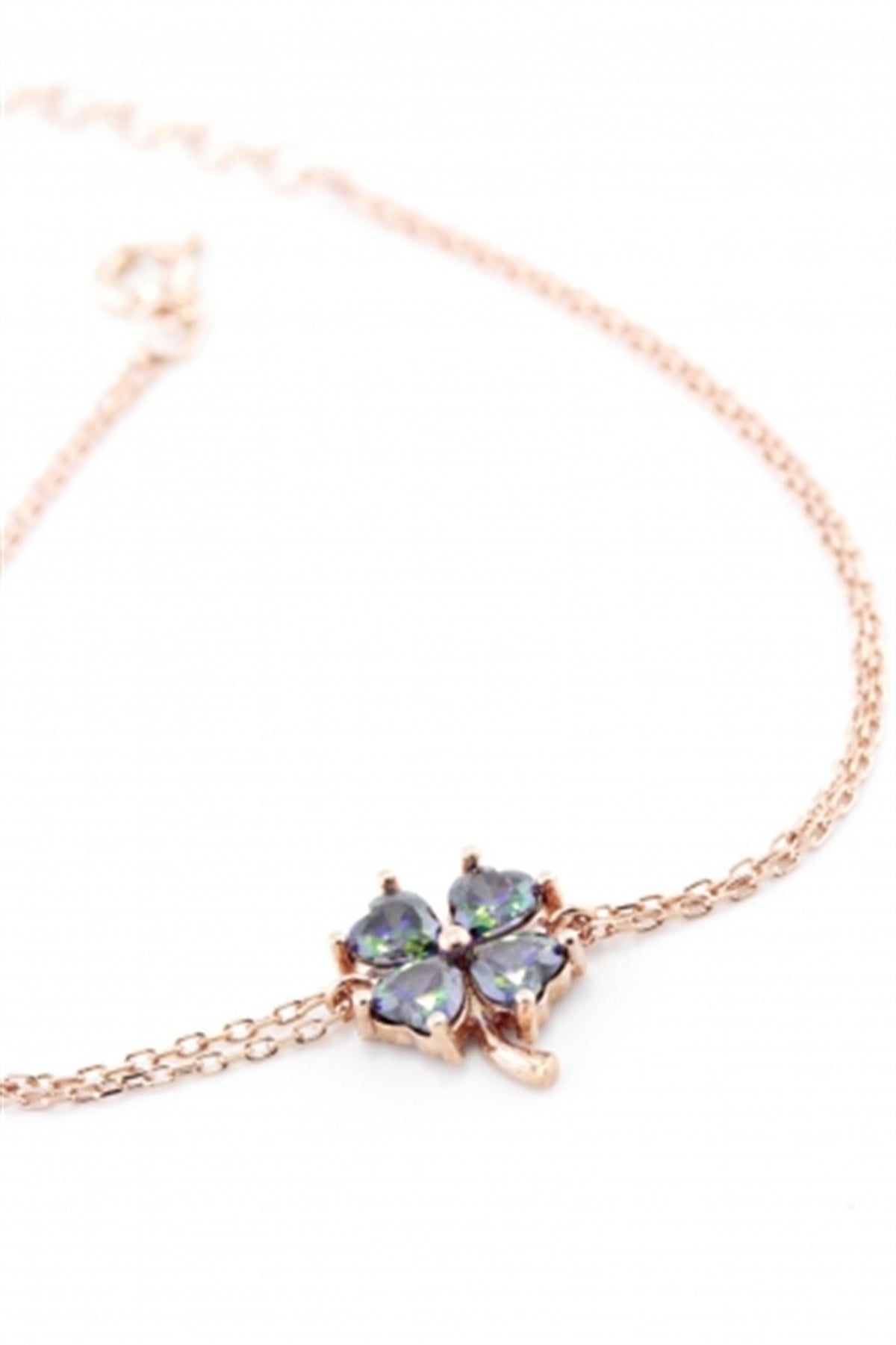 Mistik Topaz Yonca Bileklik