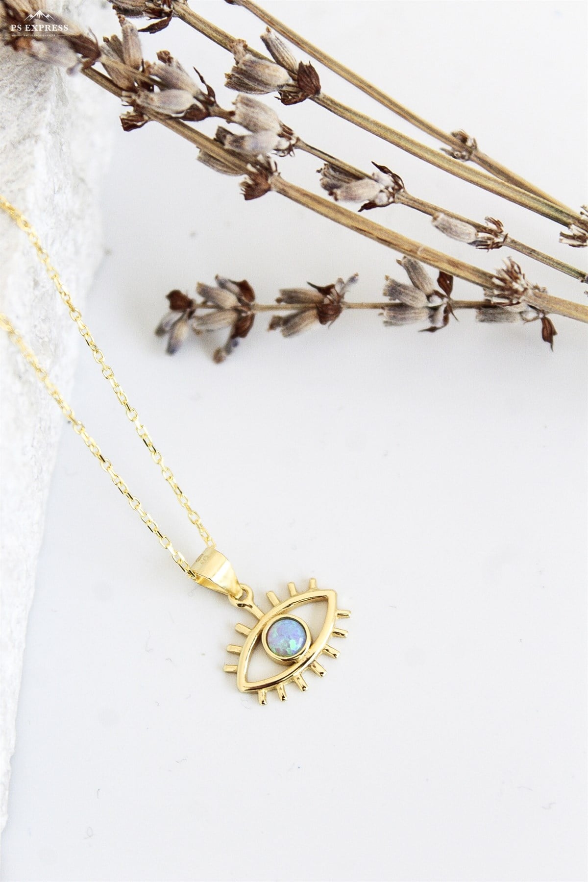 Opal Göz Kolye