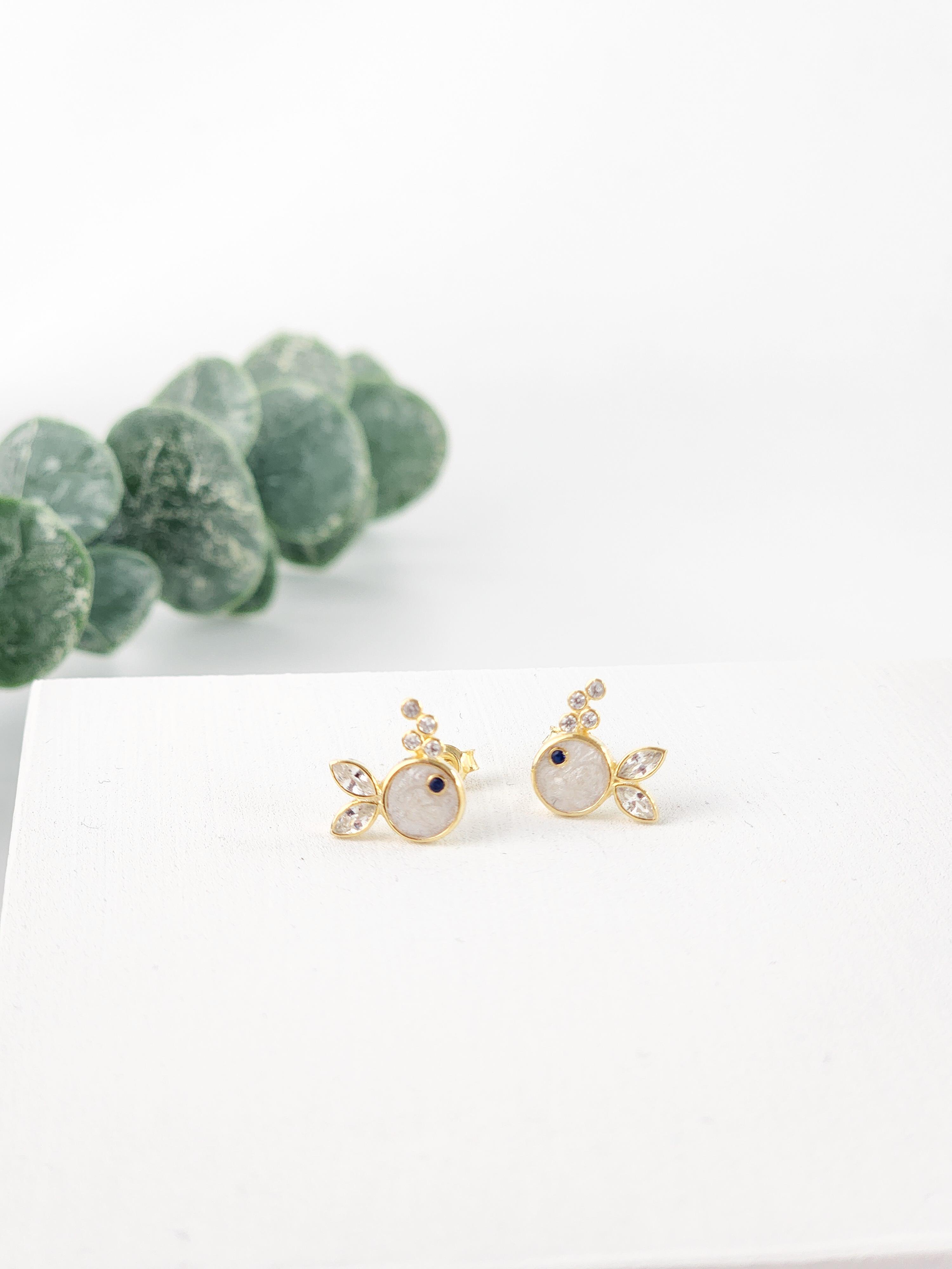 Pescare 2 Çivi Küpe