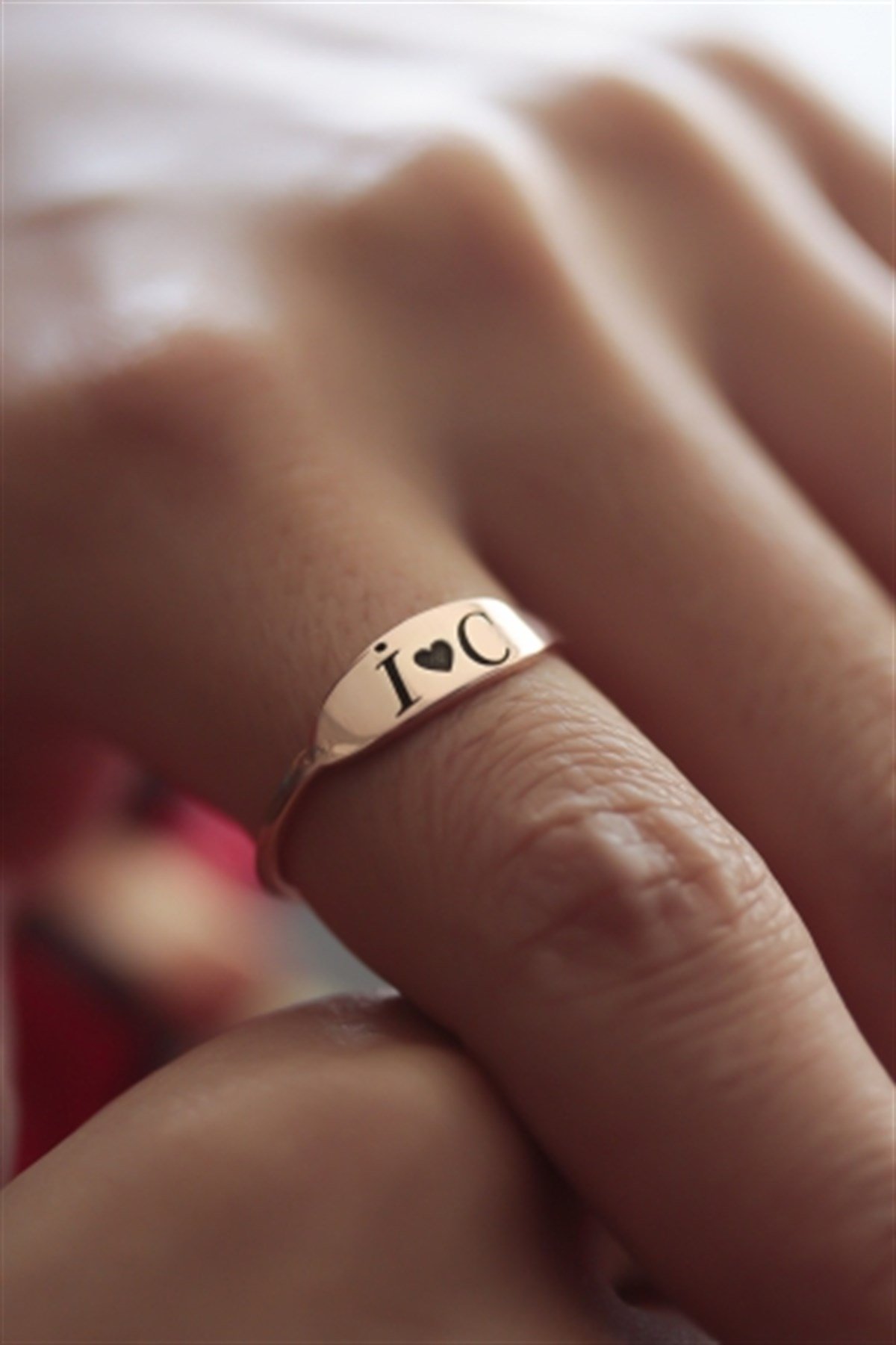 Plaka Harf - İsim Yüzük