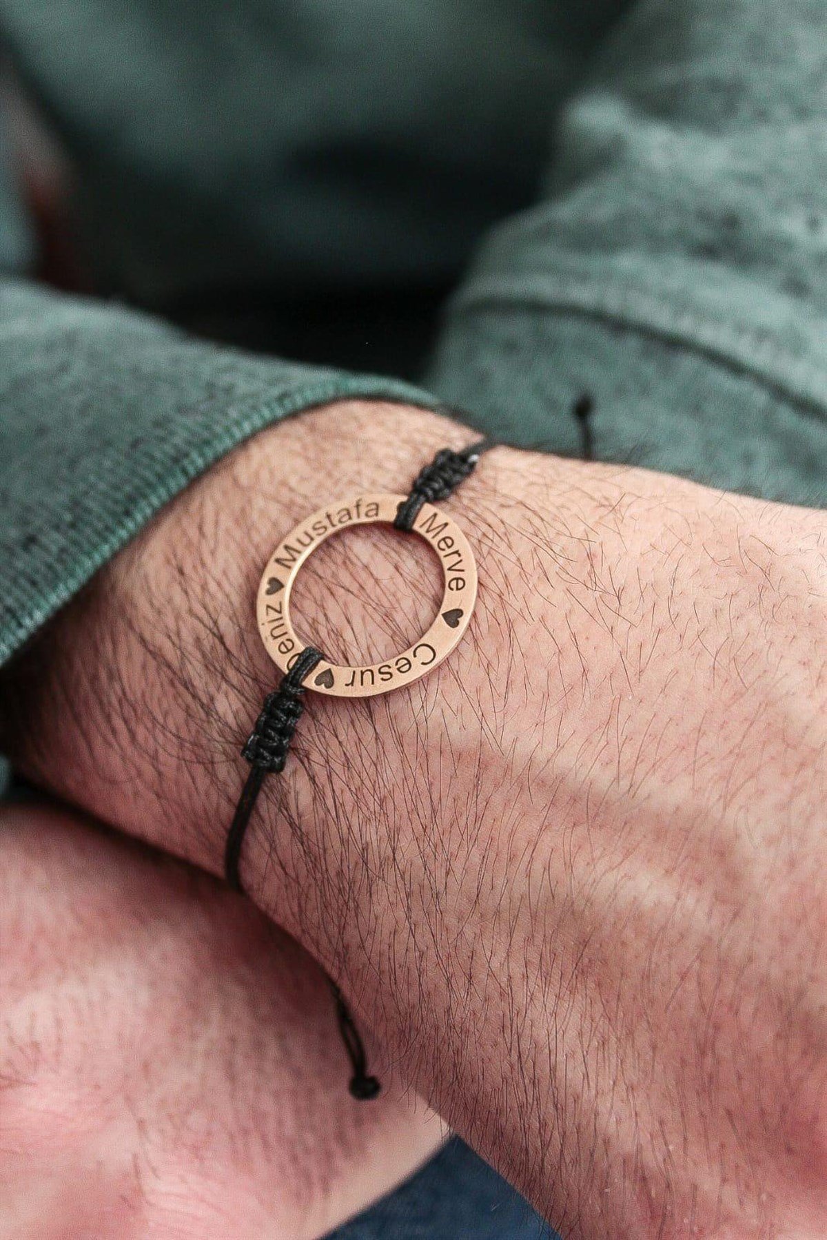 Plaka İsim Bileklik