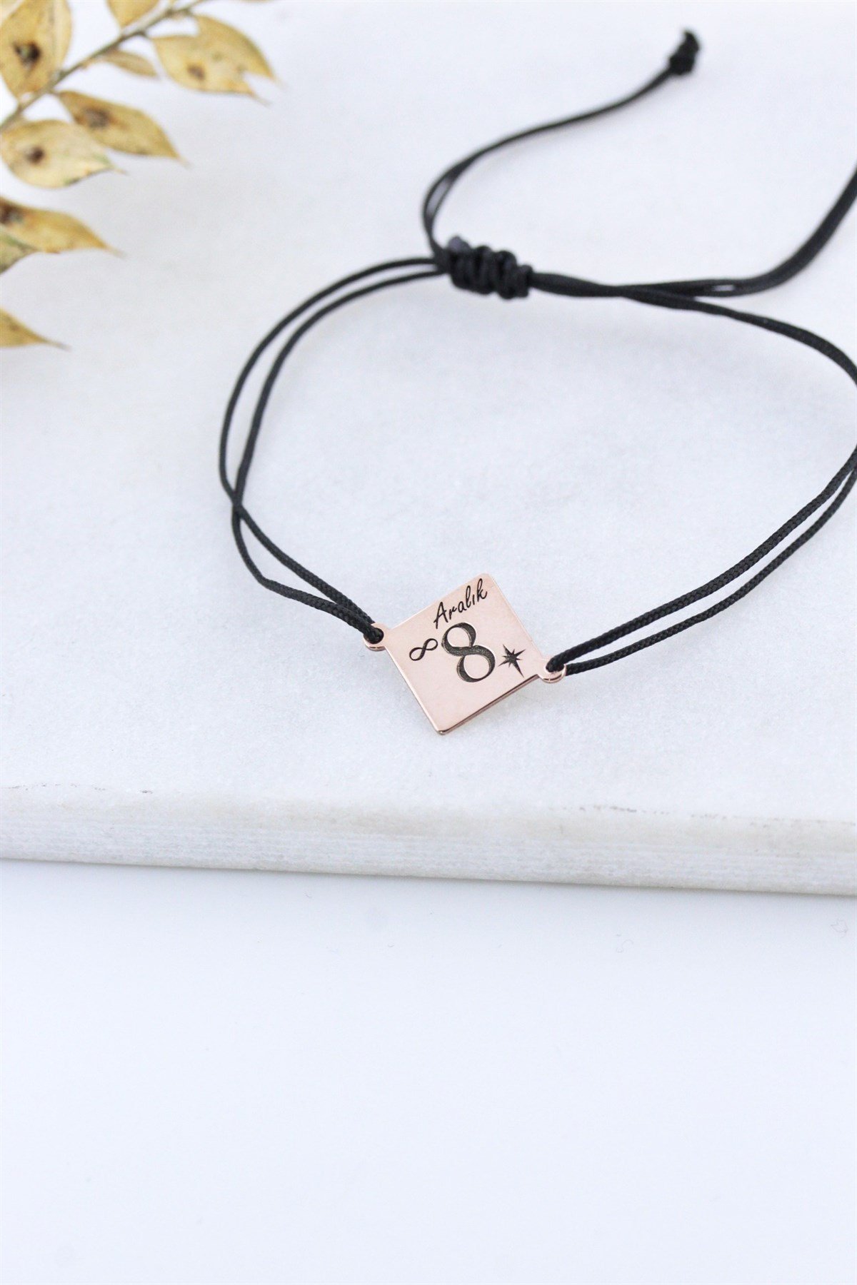 Plaka İsim Bileklik