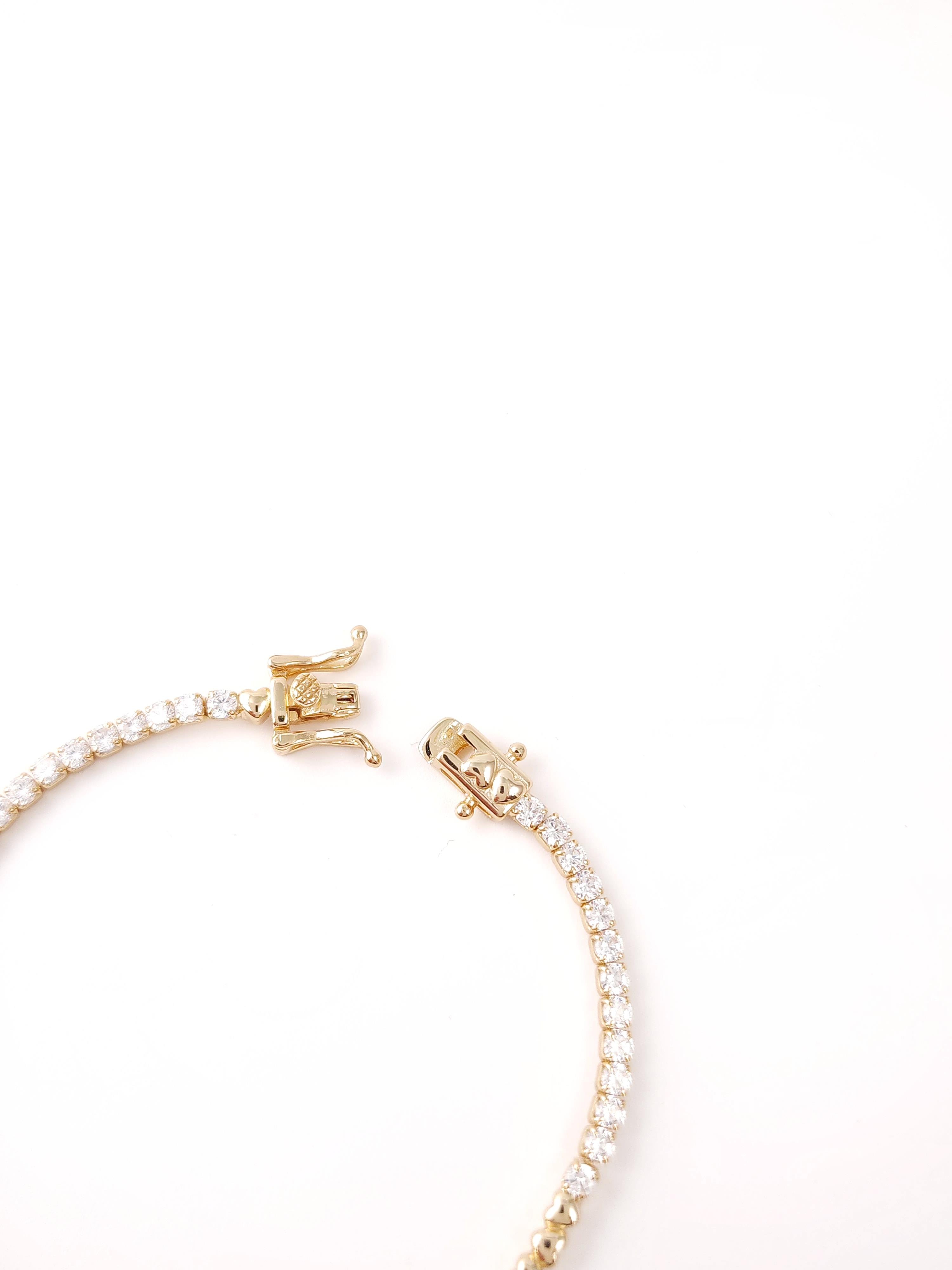 Su Yolu Kalp Bileklik