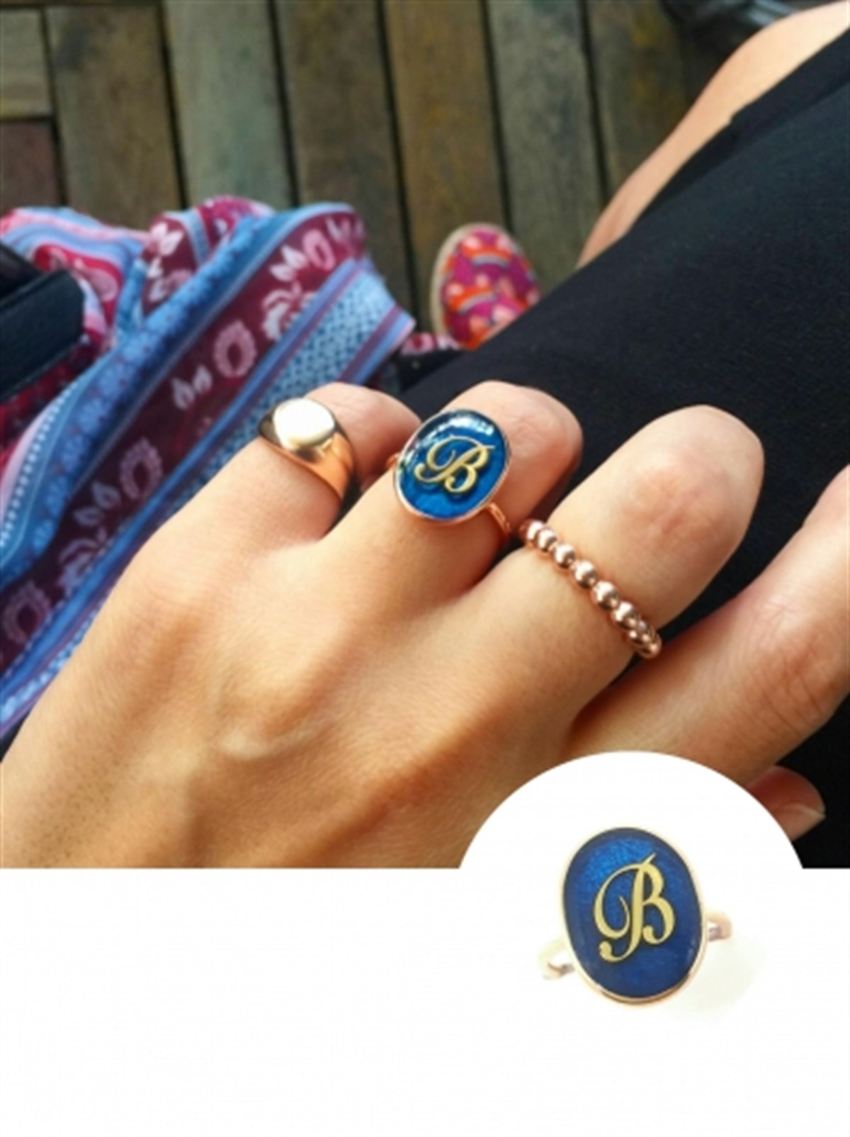 Tasarım Harf Yüzük (İstediğiniz Harf Çalışılıyor)