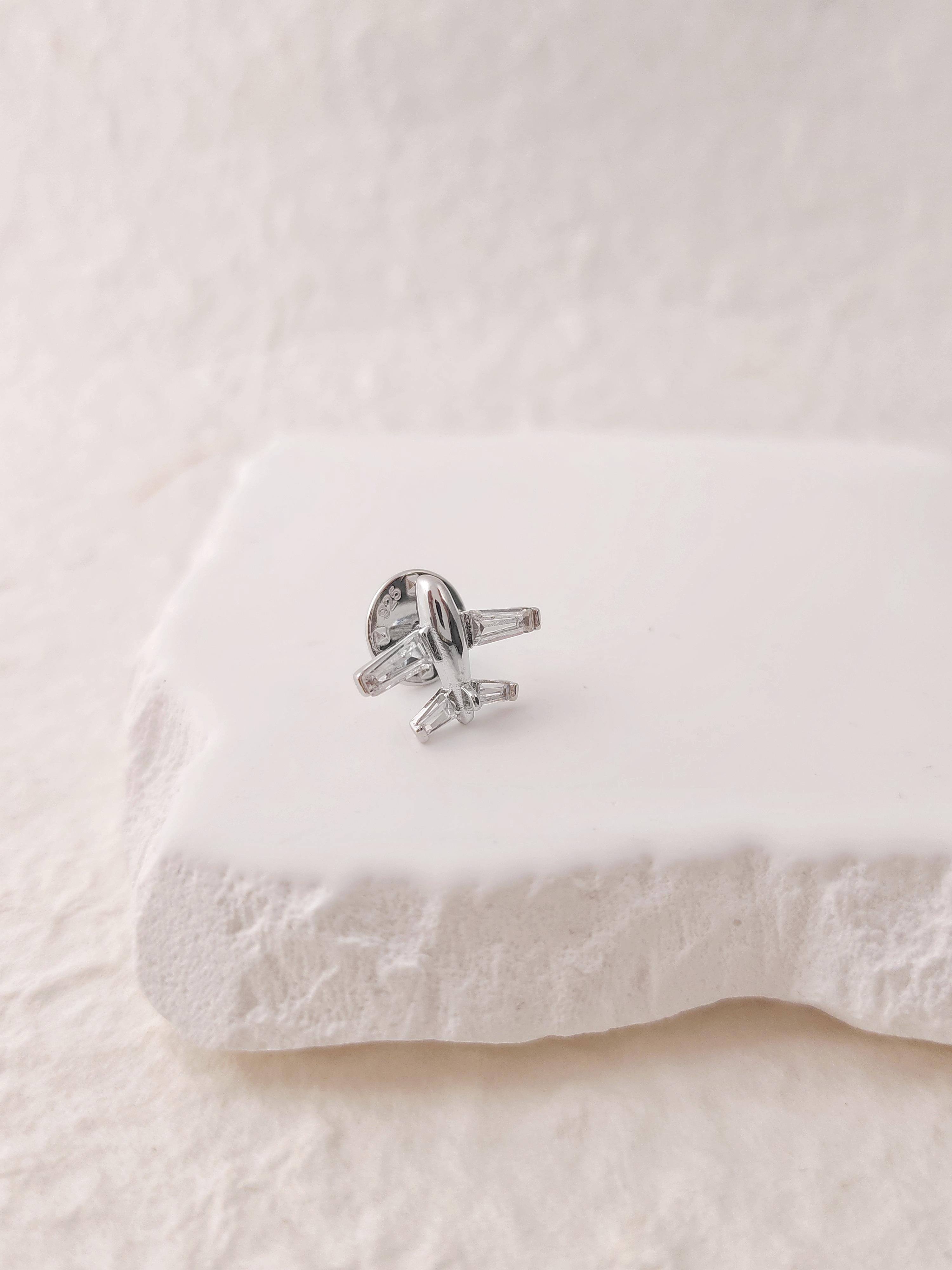 Uçak Broş ( Yaka İğnesi )