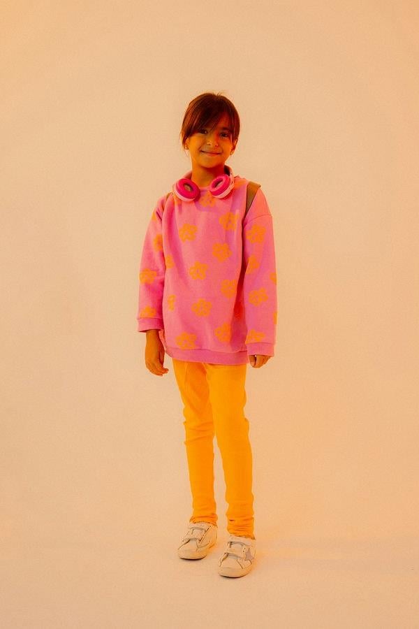 Lavra Maggie Fitilli Tayt / Turuncu