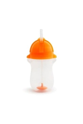 Munchkin Click Lock Tıklama Uçlu Sızdırmaz Bardak 296ml-Turuncu