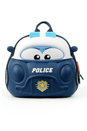 Supercute Car Sırt Çantası–Police (Işıklı ve Armalı)
