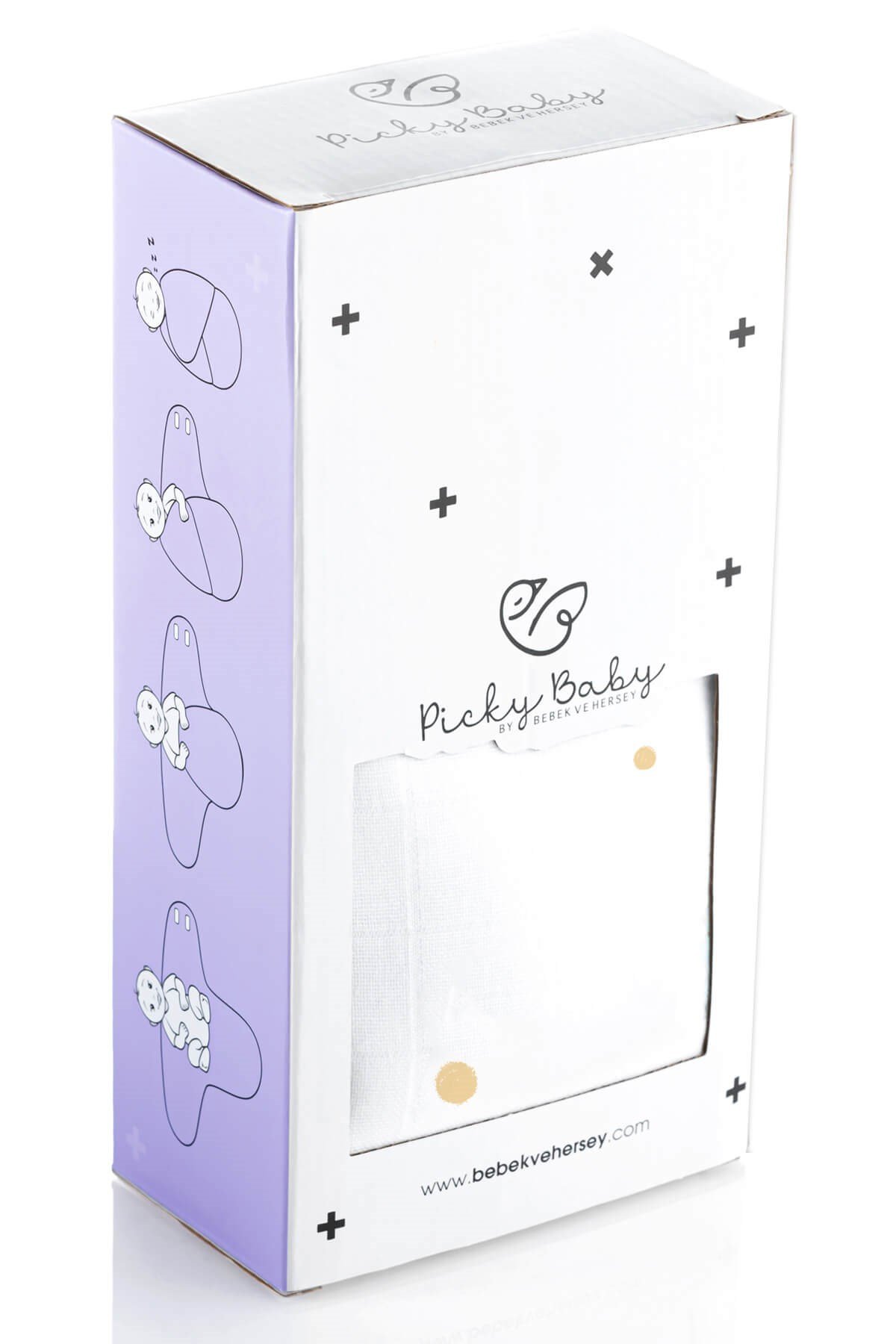 Love Dots / Picky Baby Tekli Organik Müslin