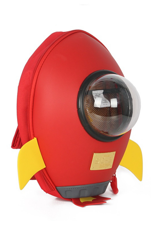 Supercute Rocket Sırt Çantası / Kırmızı