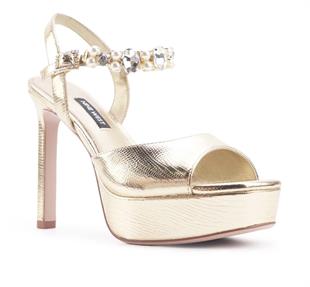 NINE WEST JUSTINE-LIGHT GOLD