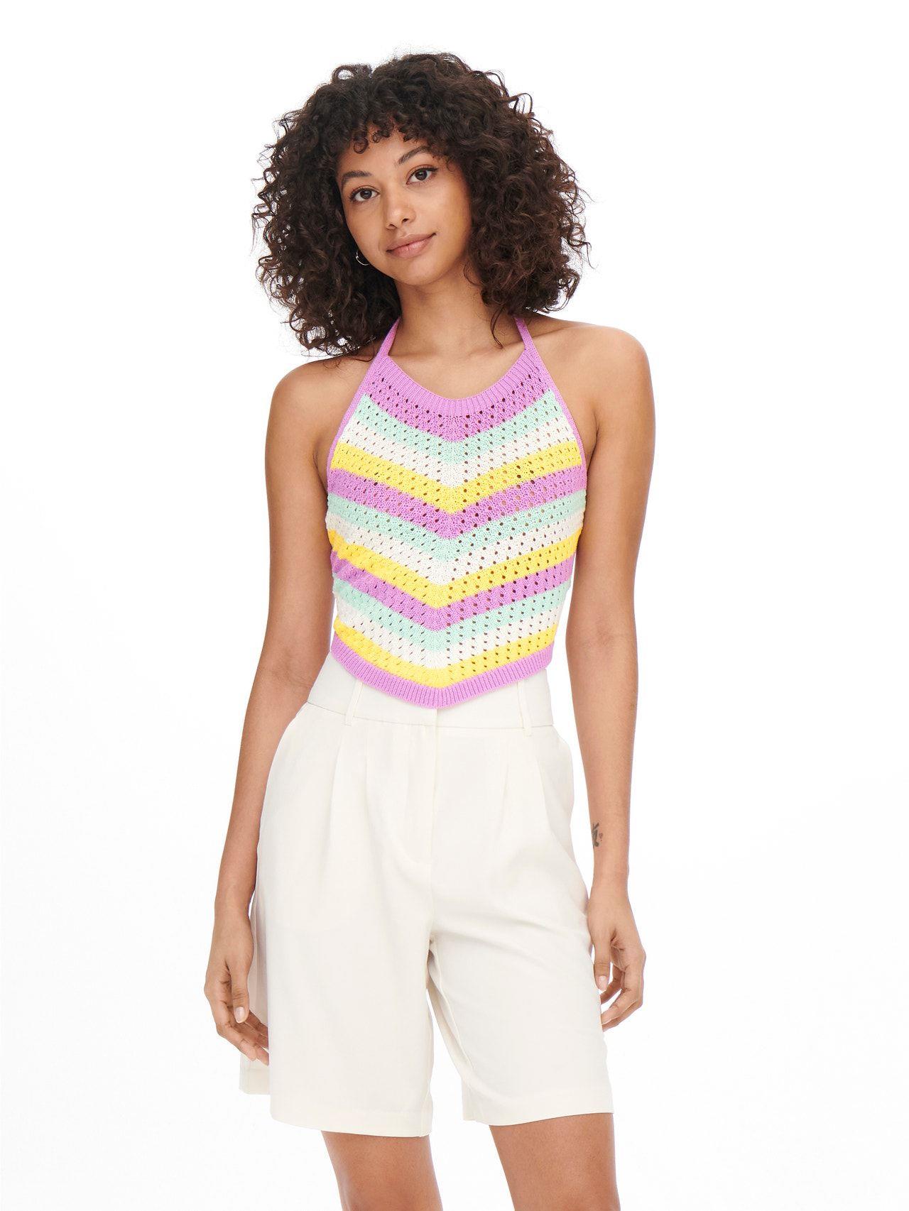 ÖRME ÇİZGİLİ BÜSTİYER