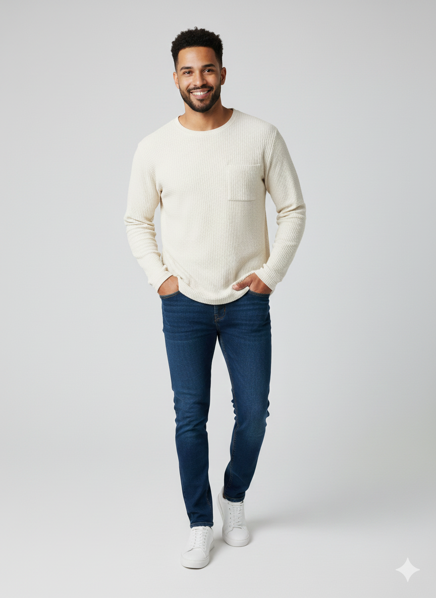 PETEK DOKULU CEPLİ SWEAT