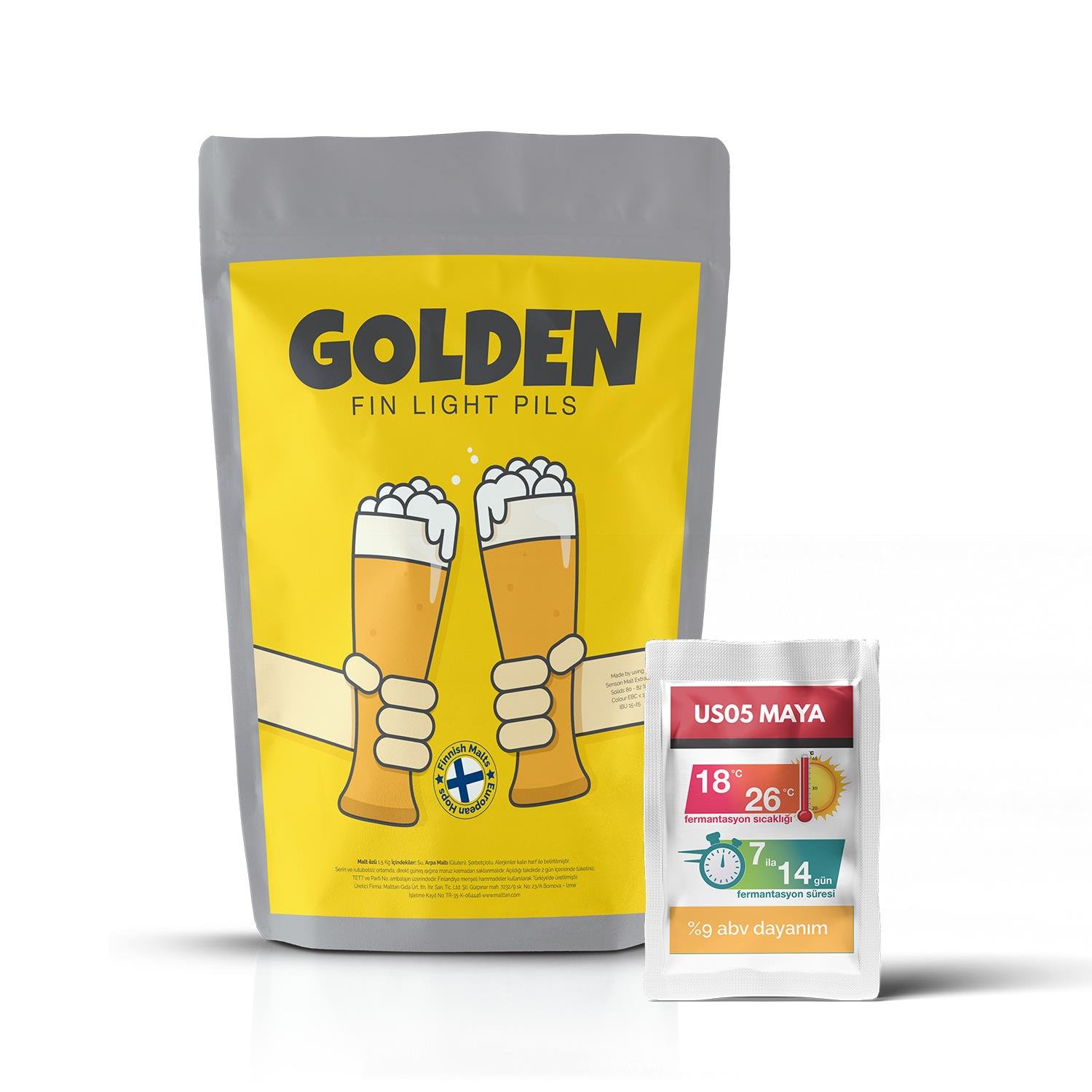 1,5 kg Golden Pilsner Bira Kiti