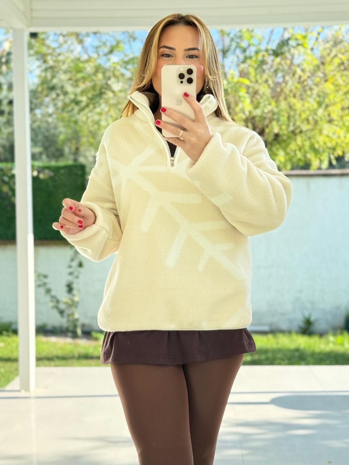 8784 Kar Tanesi Teddy Sweat