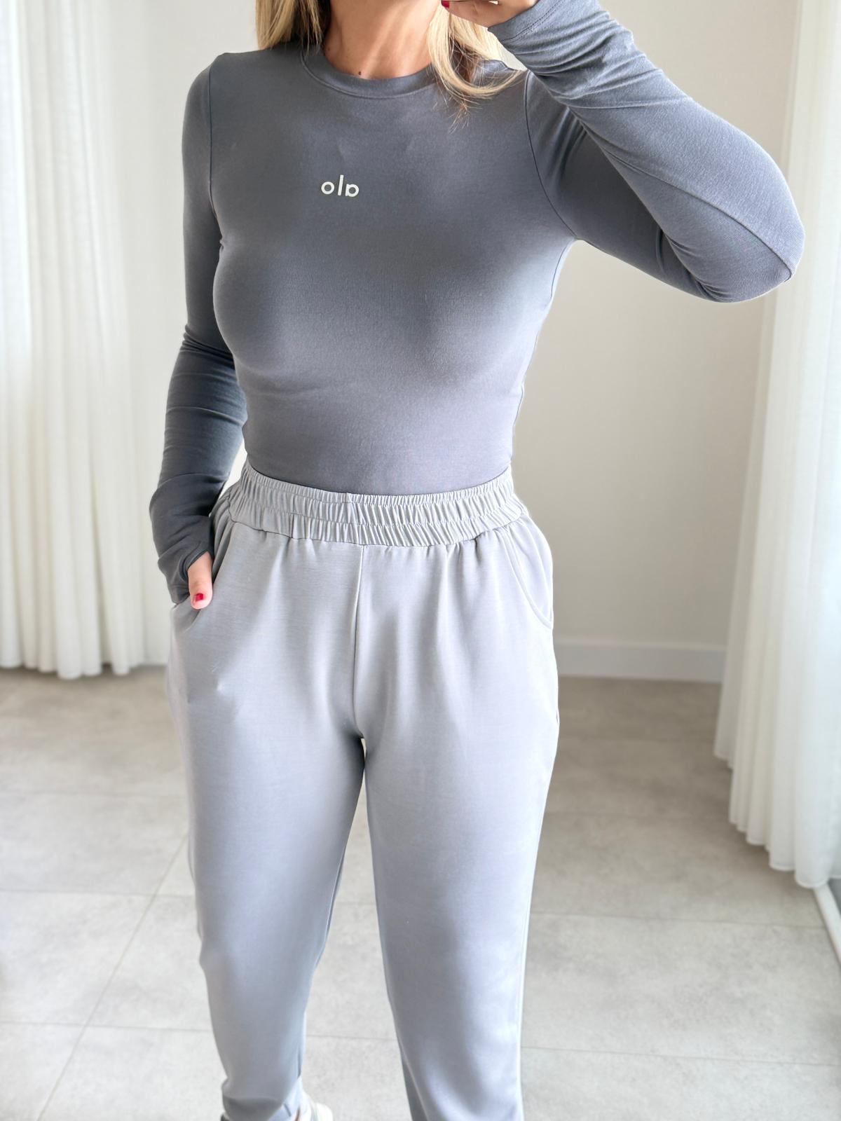 6808 Gri Modal Eşofman Altı