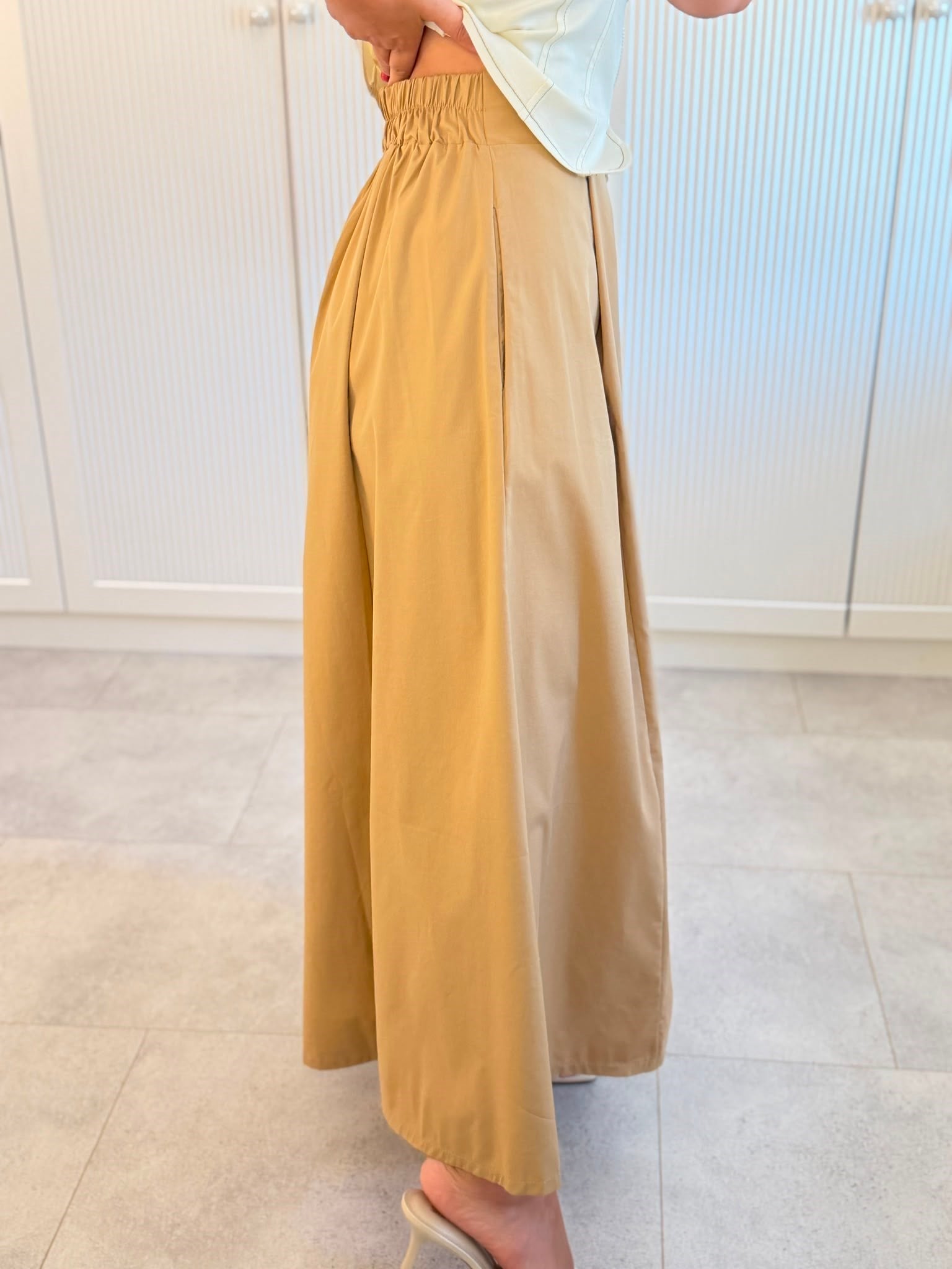 9629 Latte Premium Pantolon Etek