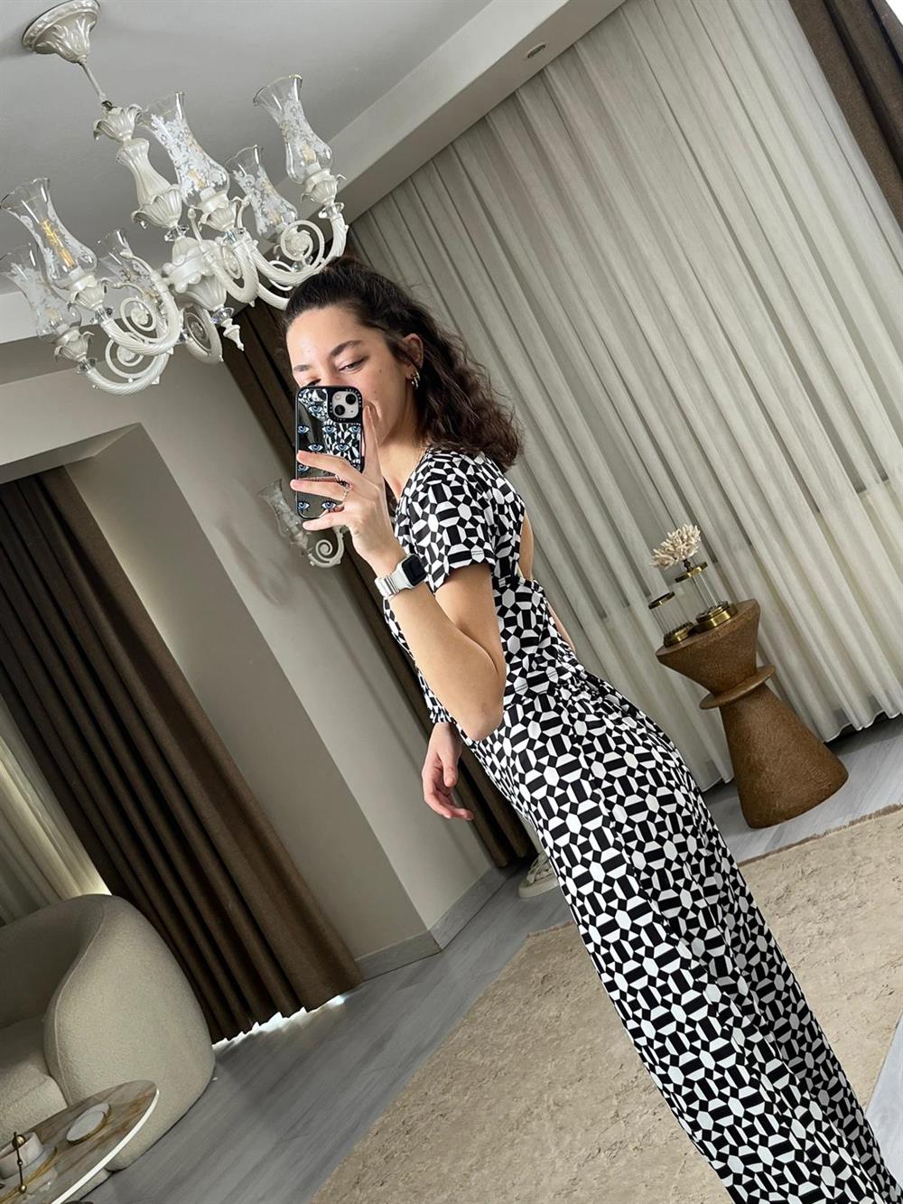 3265 Desenli Takım Üst