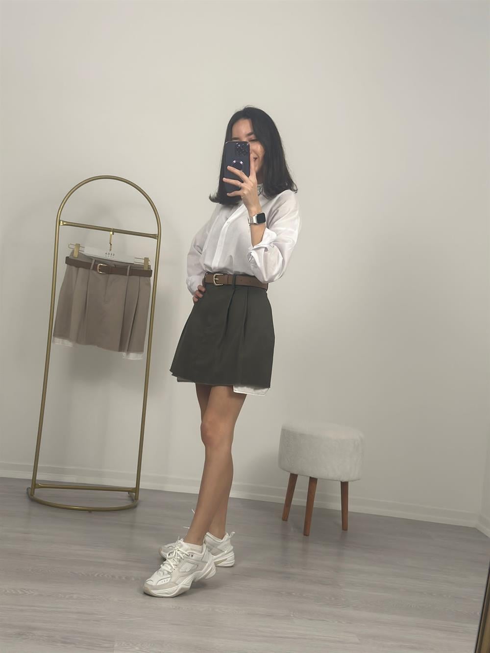 3271 Kemerli Haki Etek