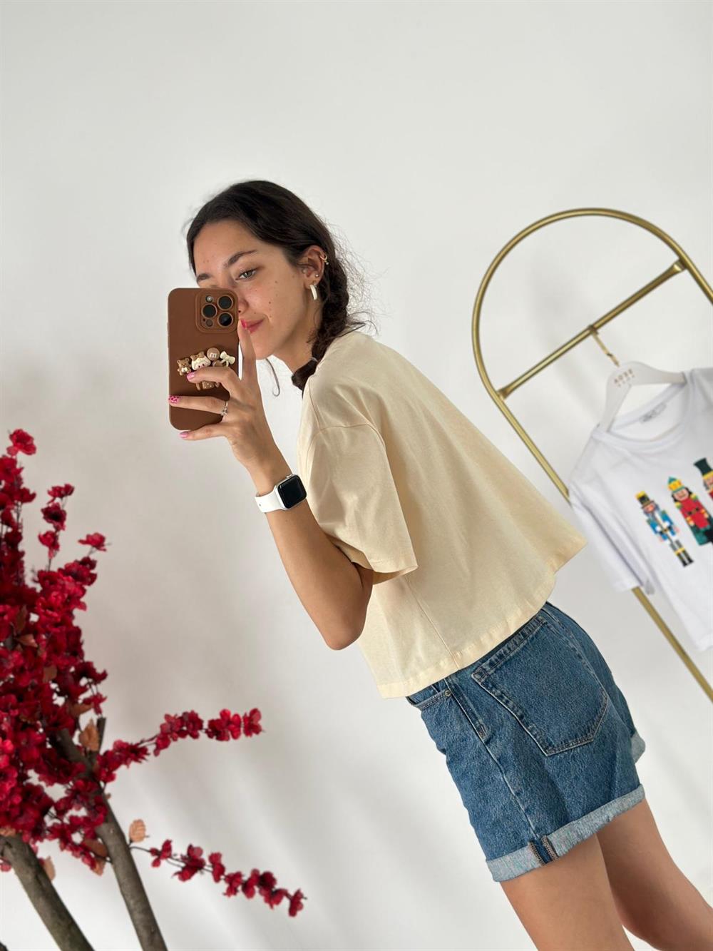 3345 Sarı Kurşun Asker Tshirt