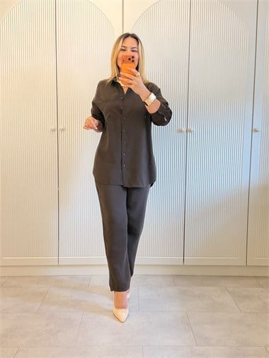 9773 Kahve Modal Takım