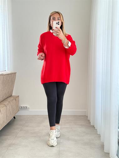 6781 Siyah Orj Marka Yüksek Bel Tayt