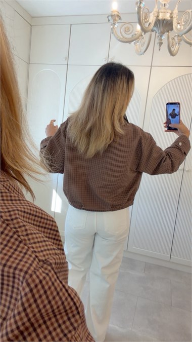 9745 Camel Pötikare Bomber Ceket