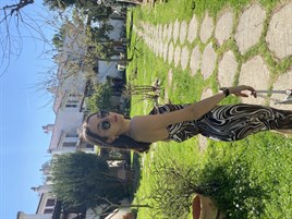 3212 Orj Marka Askılı Karışık Desen Elbise