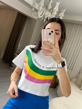 3244 Beyaz Renkli Crop