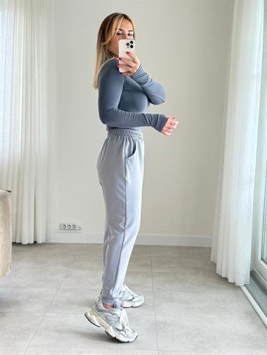 6808 Gri Modal Eşofman Altı