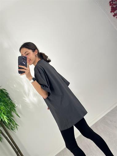 3292 Füme Oversize Tshirt