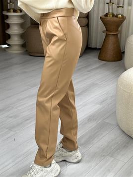 3224 Kahve Deri Pantolon