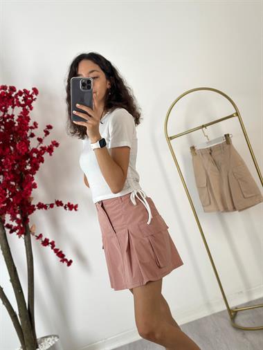 3332 Paraşüt Pembe Etek