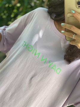 3155 Pembe Day N Nıght T-Shırt