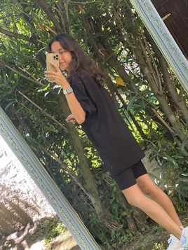 3158 Siyah Day Nıght T-Shırt