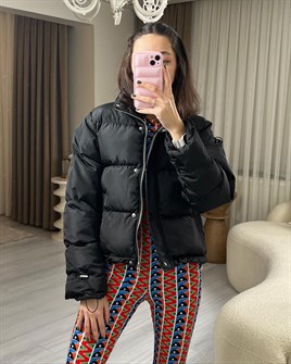 3200 Siyah Şişme Mont