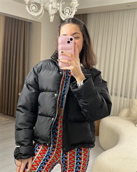 3200 Siyah Şişme Mont