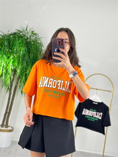 3294 Turuncu California Tshirt